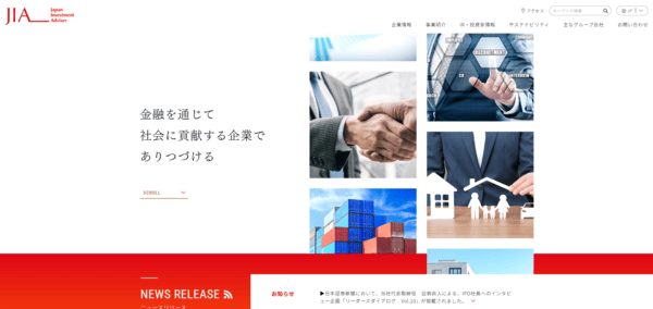 株式会社ジャパンインベストメントアドバイザー ウェブサイト
